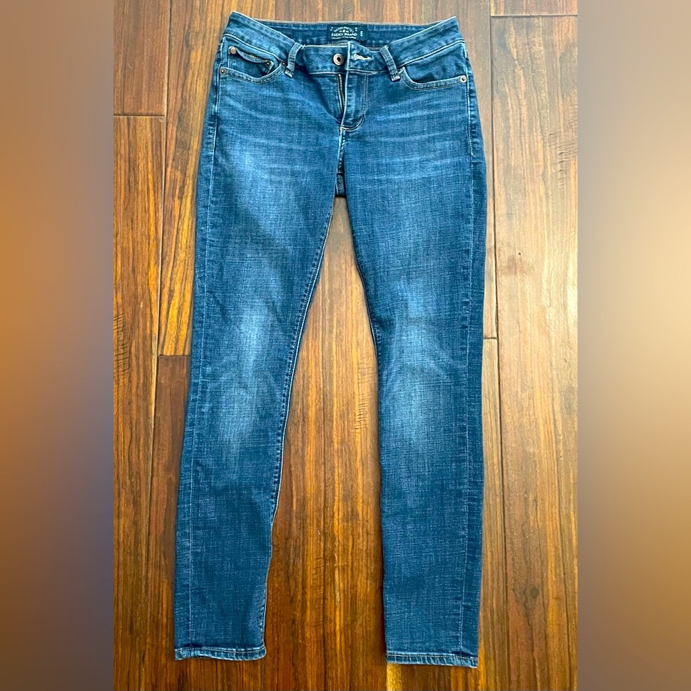 Lucky 🍀 Jeans Women's Size 2 Lolita Skinny EUC Medium Wash